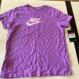 Classic Nike Slim Fit Purple T-Shirt Size Large